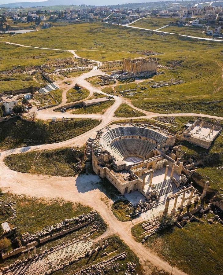 Full Panorama Jerash Panzió Dzseras Kültér fotó
